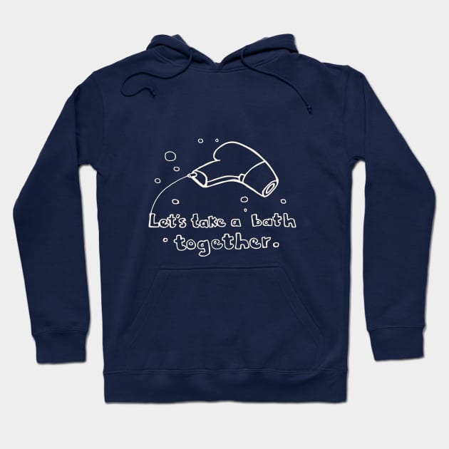 funny sayings bath lovers Hoodie by Roocolonia